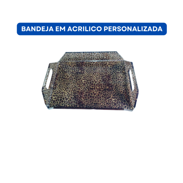 Bandeja em acrilico personalizada - Image 4