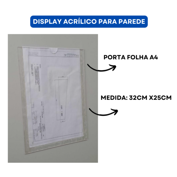 Display de acrilico para parede - Image 2